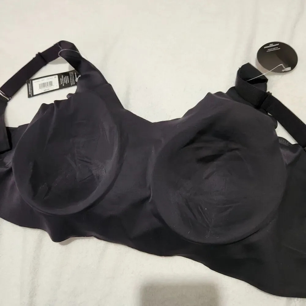 Bali Bra Size 3XL Black Convertible Straps Wireless Stretch Comfort.